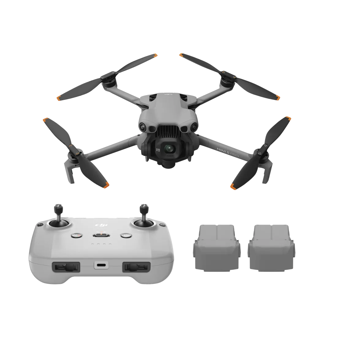 DJI Mini 5 Pro con control RC N3 y baterías
